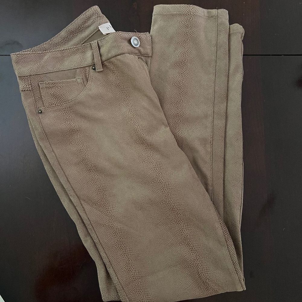 Philosophy Faux snake skin Skinny Pants – Size 6